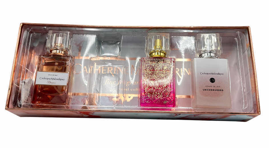 Photo 1 of CATHERINE MALANDRINO 3PC PERFUME GIFT BOX SET