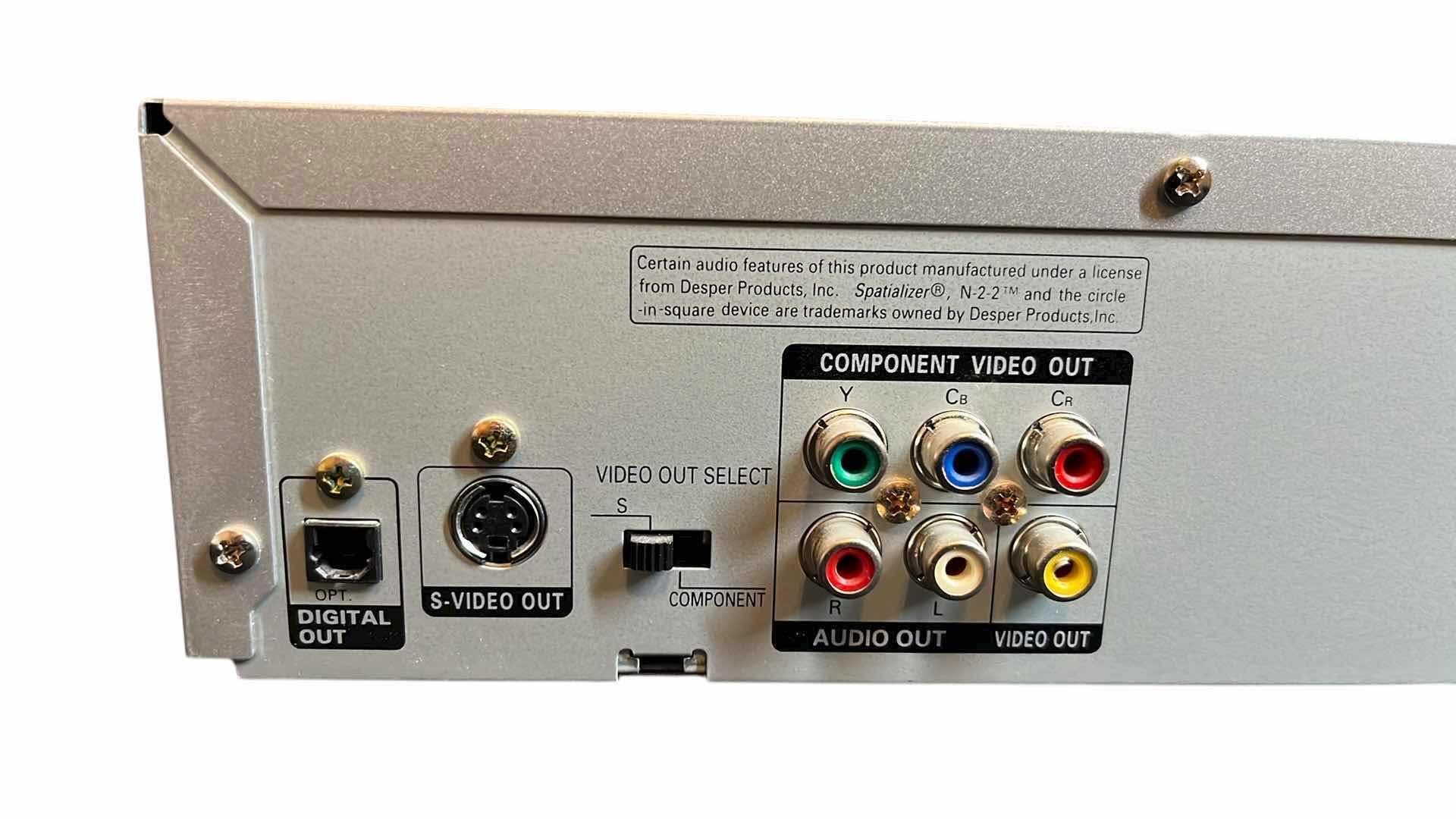 Photo 1 of FISHER DVD VIDEO PLAYER DVD-SL30 W UNIVERSAL REMOTE