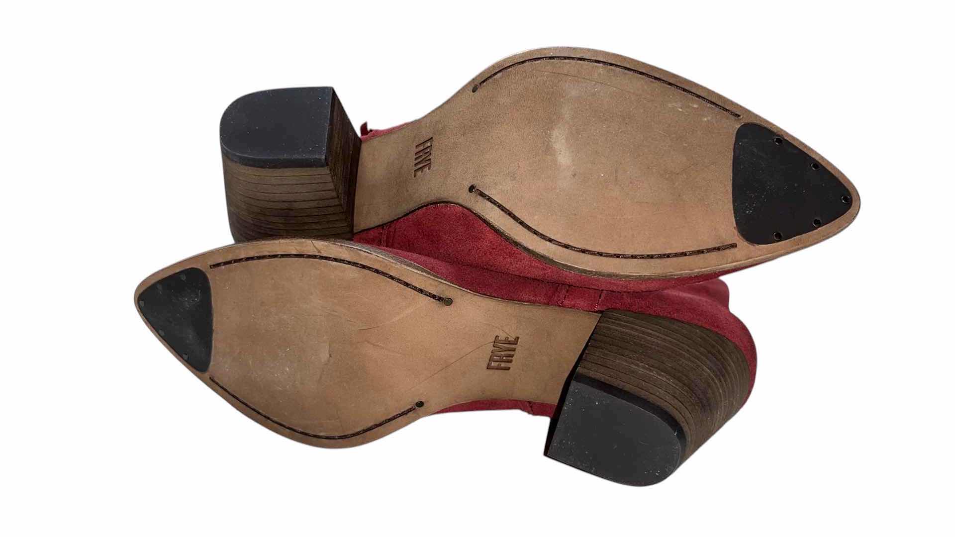 Photo 1 of FRYE RUBY REED SHOWDOWN STUD ANKLE BOOTIES WOMENS SIZE 8.5