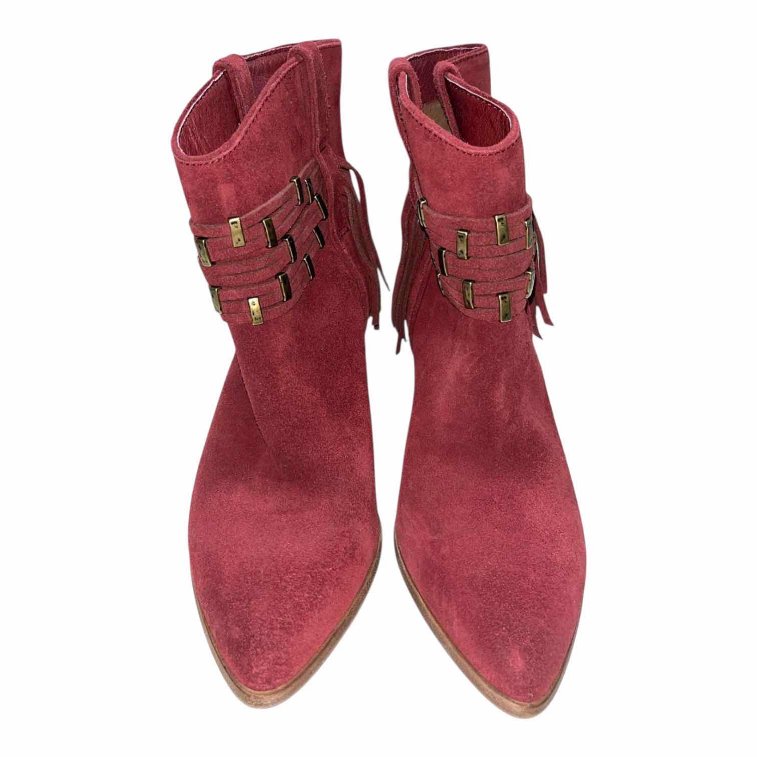 Photo 1 of FRYE RUBY REED SHOWDOWN STUD ANKLE BOOTIES WOMENS SIZE 8.5