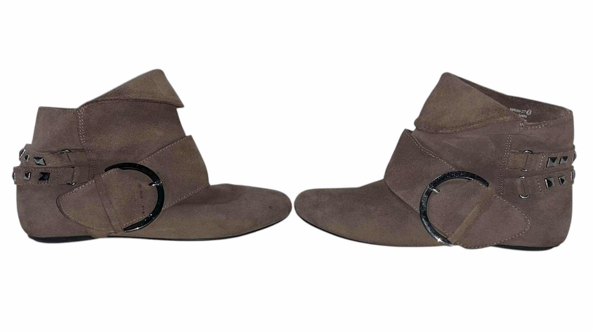 Photo 1 of NAUGHTY MONKEY BROWN ROCK OUT SLOUCH BOOTIES WOMENS SIZE 8.5