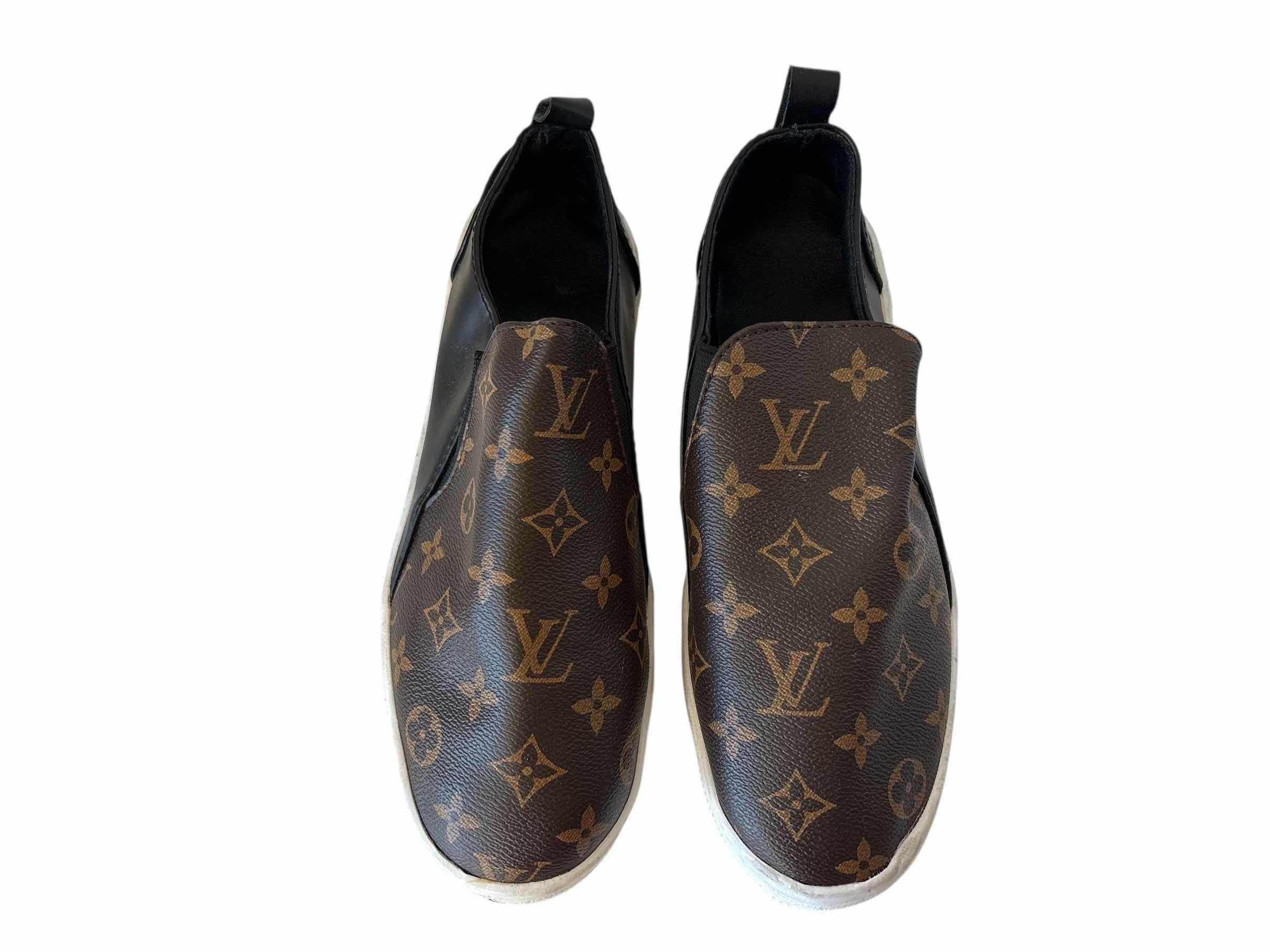 Photo 1 of LOUIS VUITTON MONOGRAM SLIP ONS SIZE 42 MENS