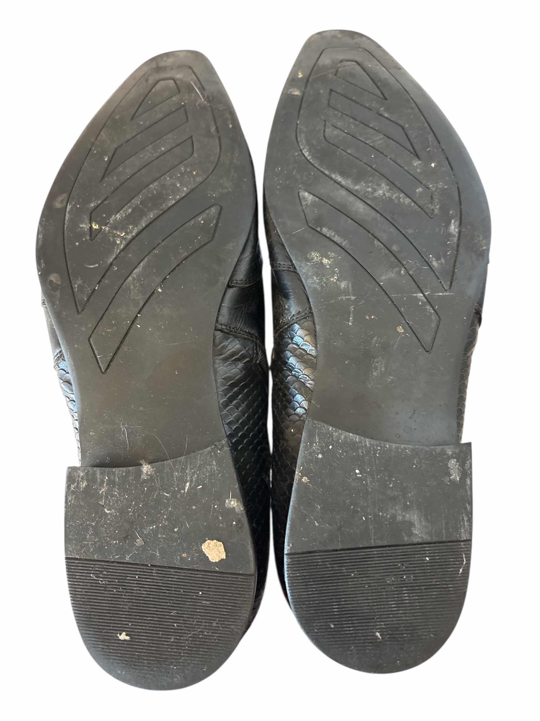 Photo 1 of JAZAME LEATHER DRESS SHOES SIZE 42 MENS