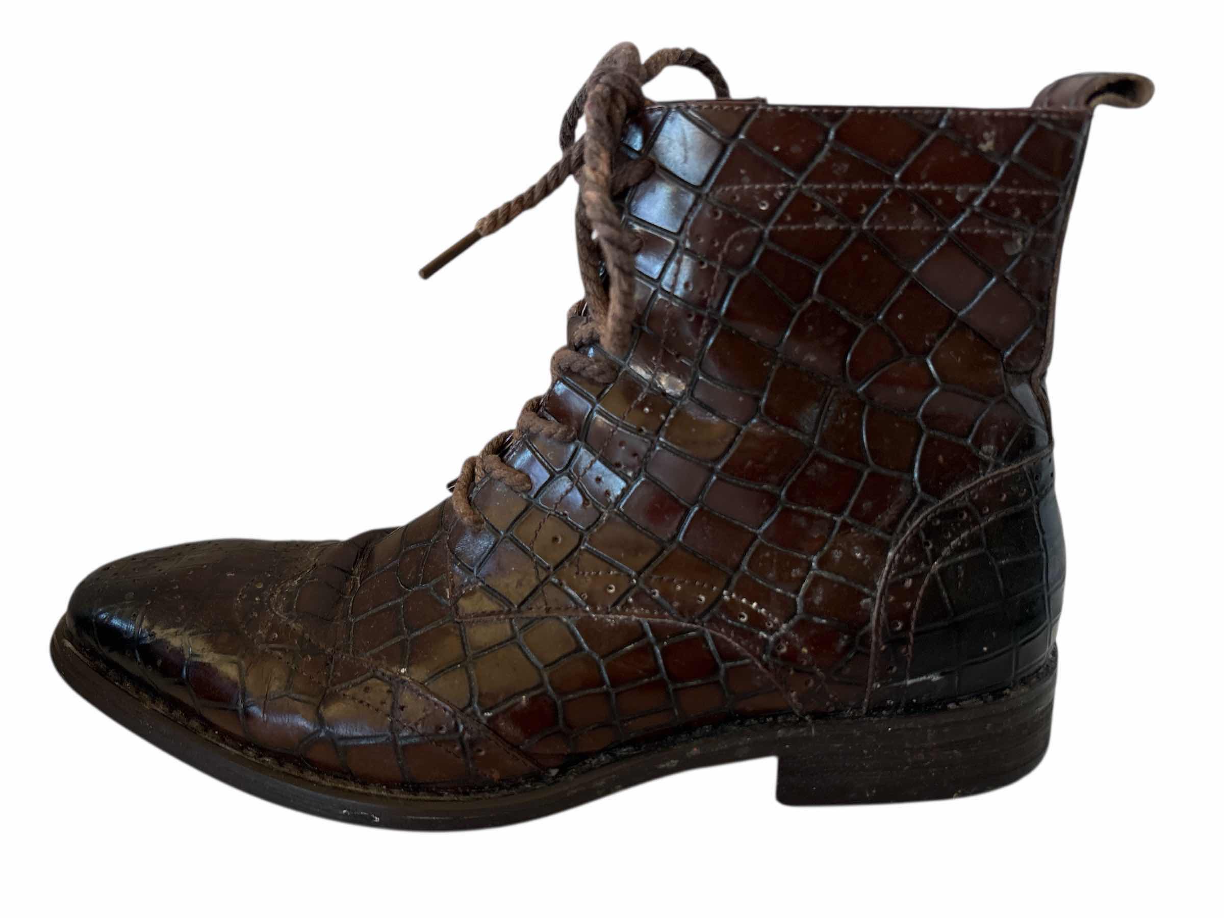 Photo 1 of GIOVANNI LEATHER BOOTS MENS SIZE 9