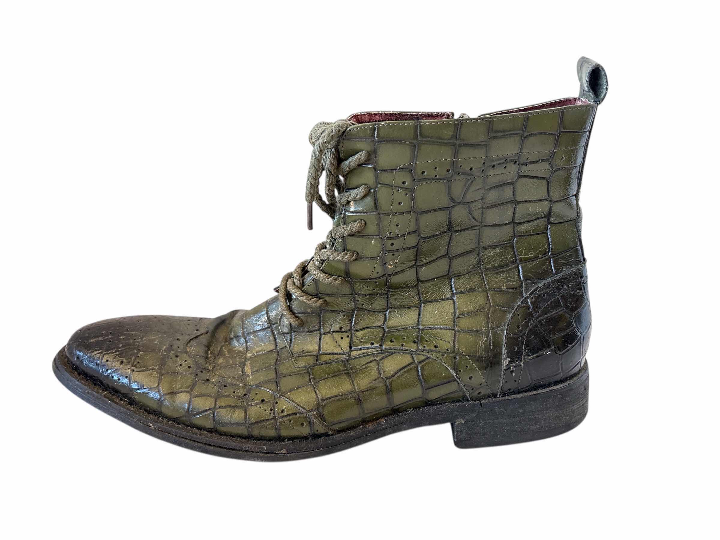 Photo 1 of GIOVANNI LEATHER BOOTS MENS SIZE 9