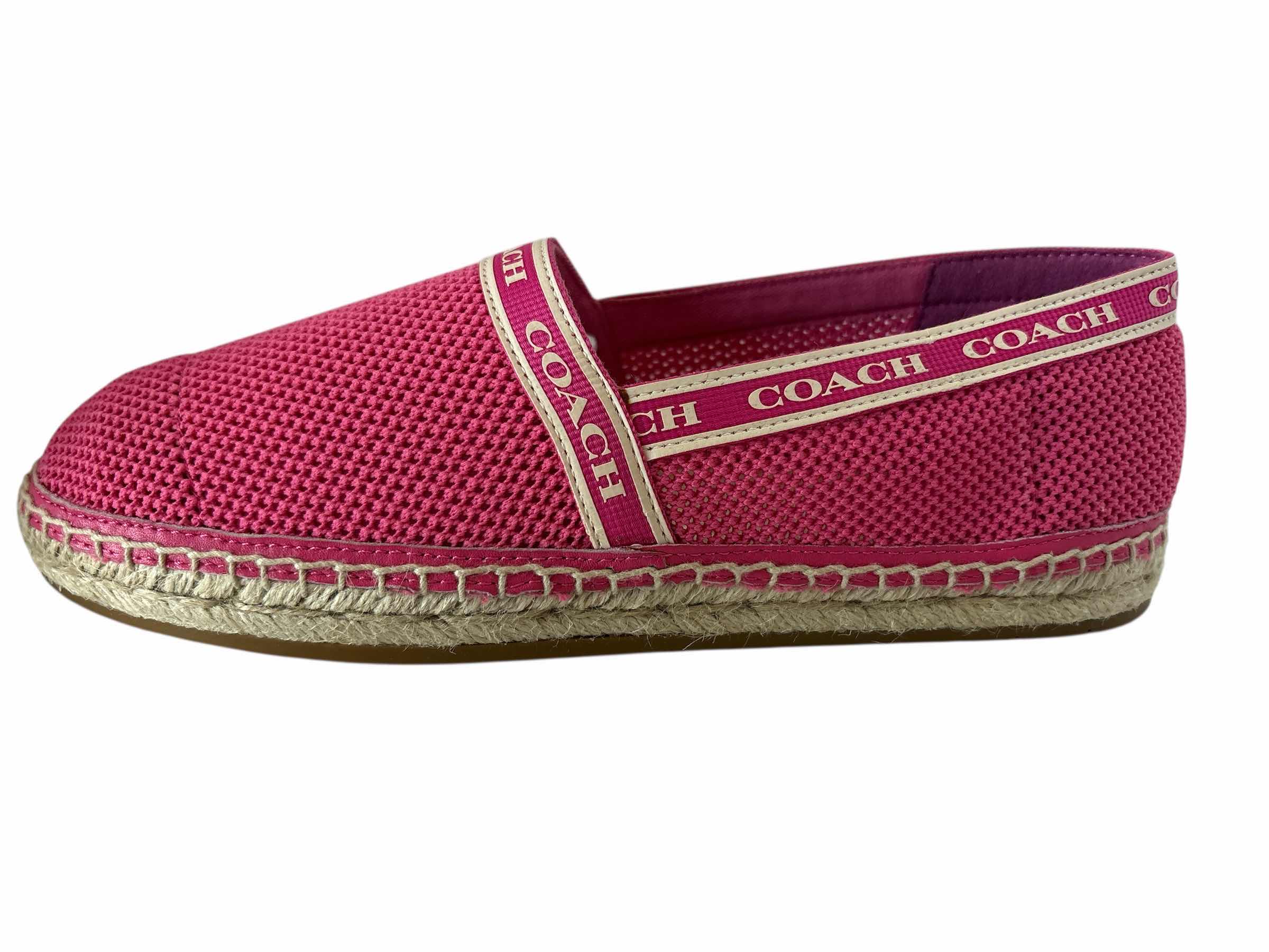 Photo 1 of COACH CORRIE ESPADRILLE SLIP ONS SIZE 6.5 WOMENS