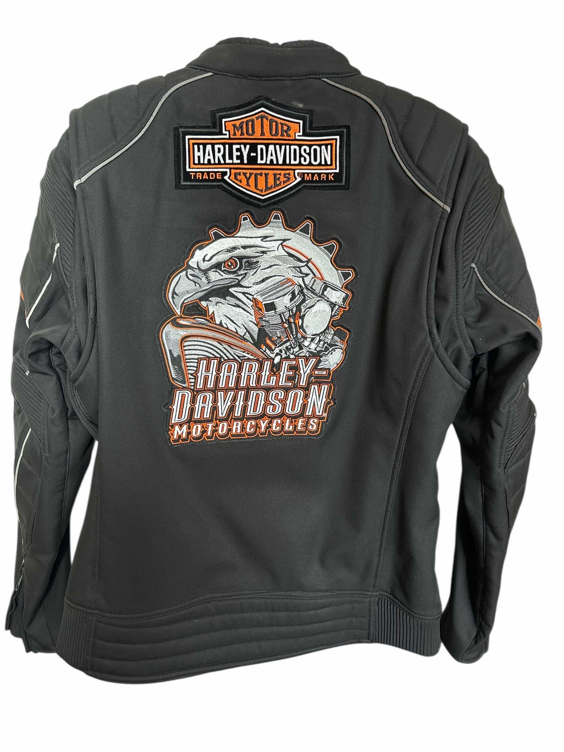 Photo 1 of HARLEY-DAVIDSON LONGHORN WINDPROOF RIDING JACKET SIZE SIZE M MENS