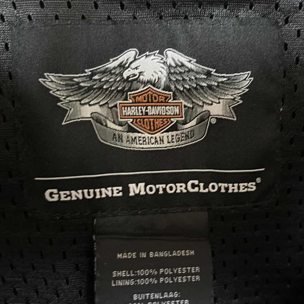 Photo 1 of HARLEY-DAVIDSON LONGHORN WINDPROOF RIDING JACKET SIZE SIZE M MENS