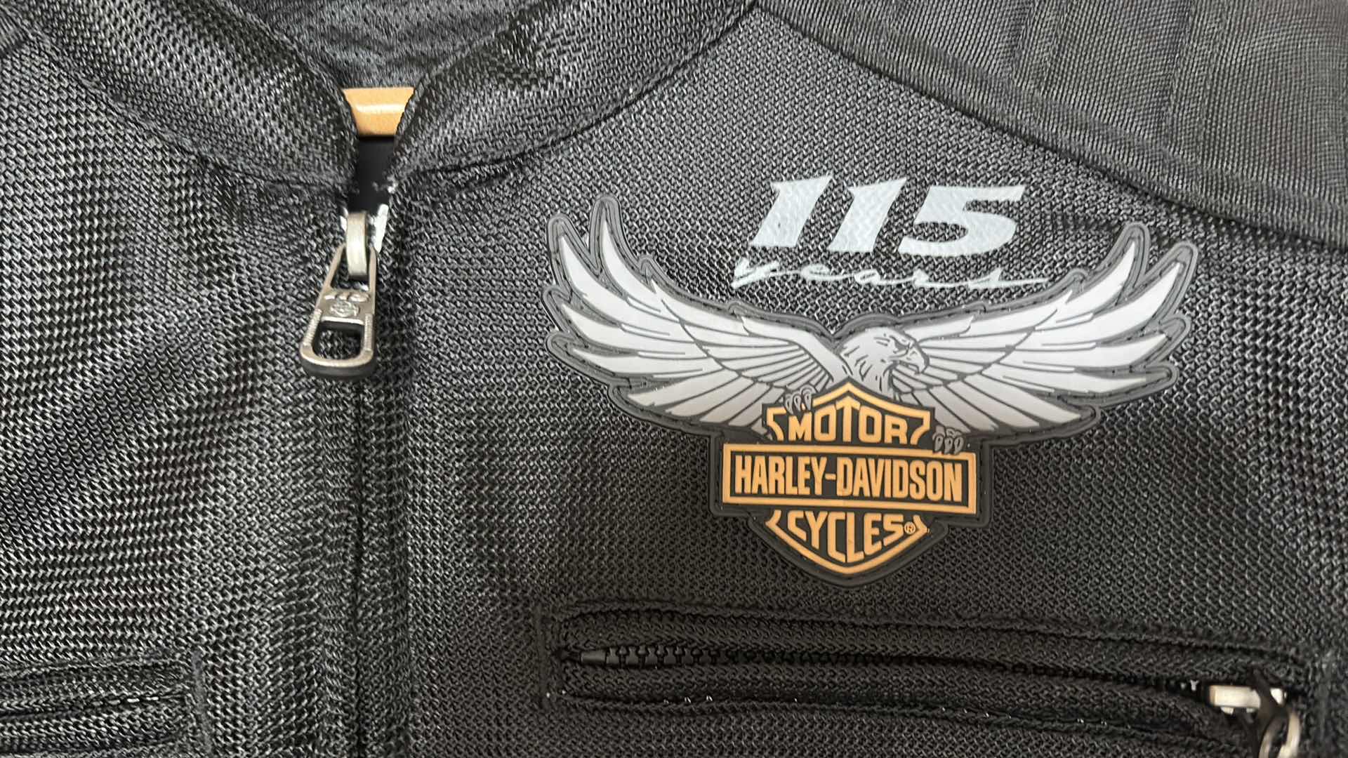 Photo 1 of HARLEY-DAVIDSON 115TH ANNIVERSARY RIDING JACKET SIZE S MENS