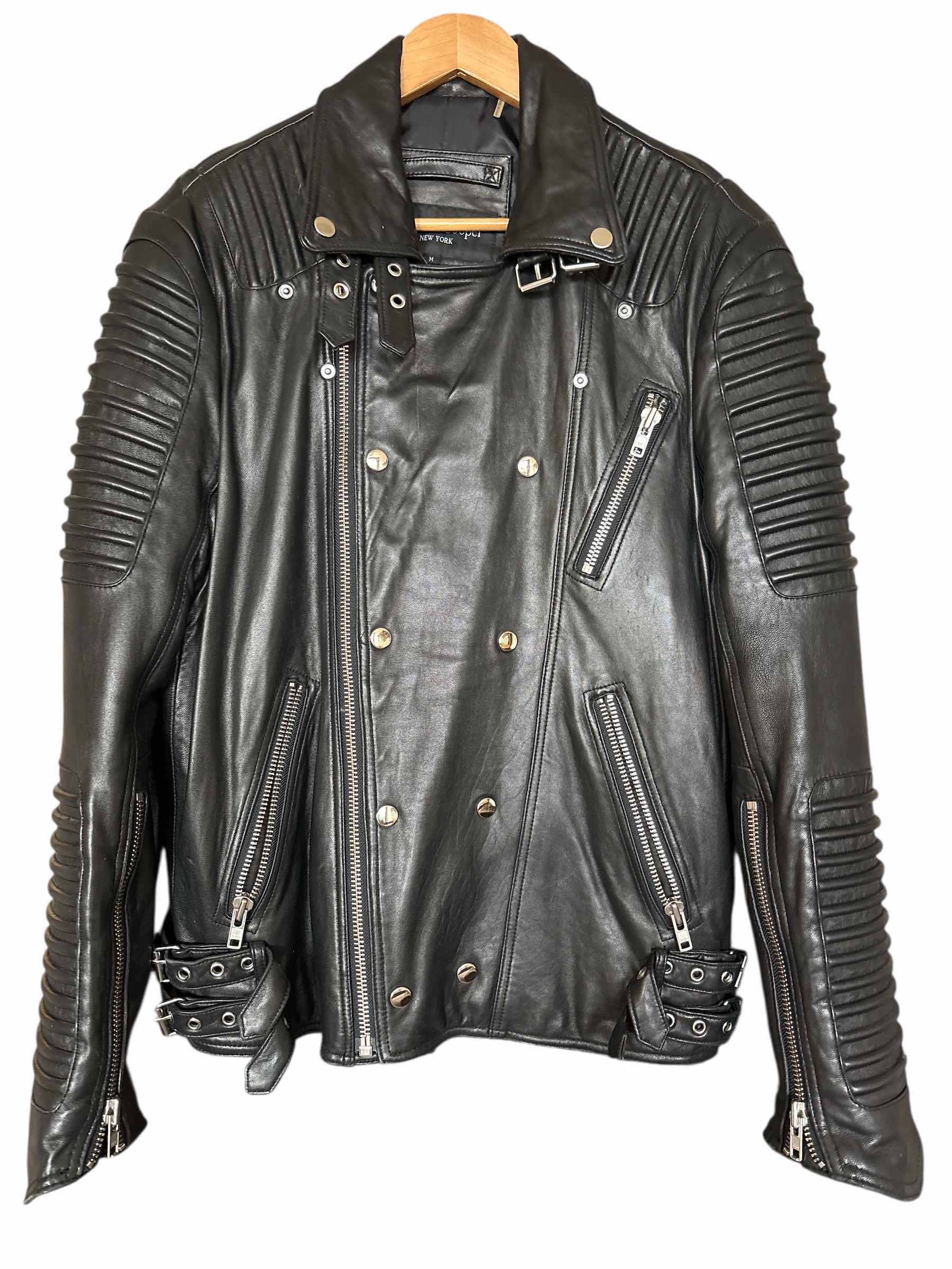 Photo 1 of MASON AND COOPER LEATHER JACKET SIZE M MENS