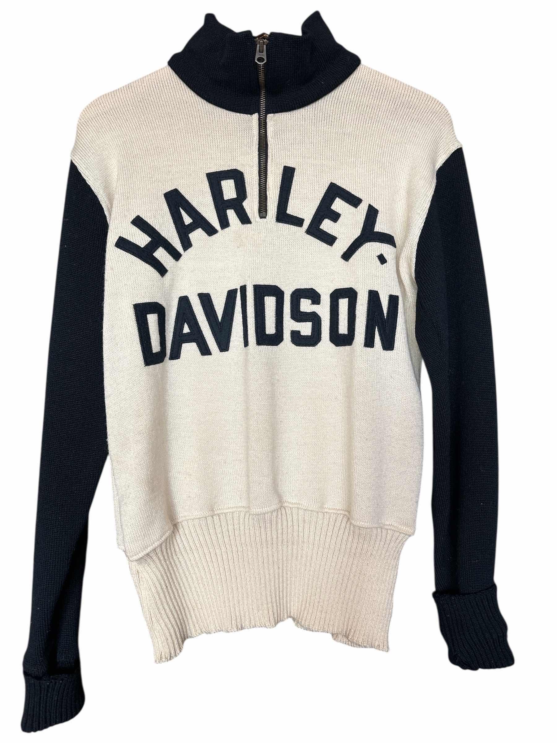 Photo 1 of HARLEY-DAVIDSON REISSUED STRAIGHT RACE FONT SWEATER SIZE L MENS