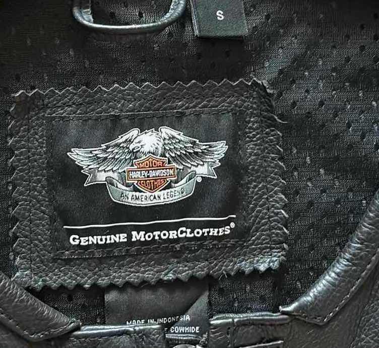 Photo 1 of HARLEY-DAVIDSON SWAT II LEATHER VEST SIZE SMALL MENS