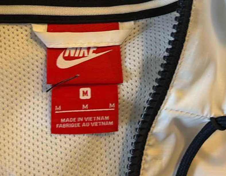 Photo 1 of BUJR WINDBREAKER WITH AMERICAN EAGLE PATCHES SIZE M MENS