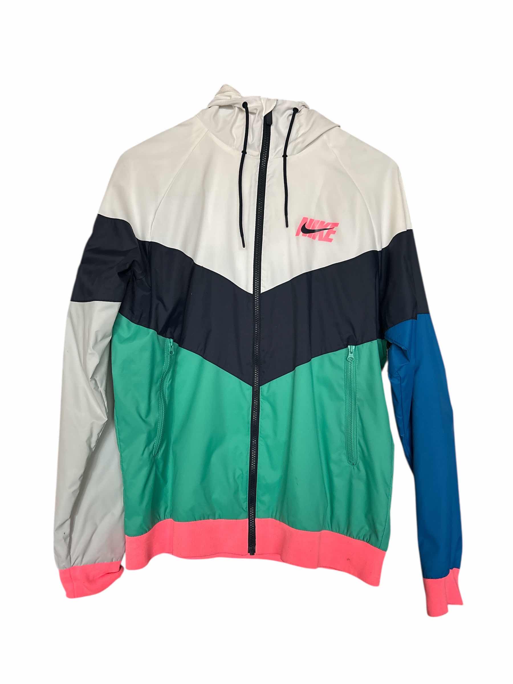 Photo 1 of BUJR WINDBREAKER WITH AMERICAN EAGLE PATCHES SIZE M MENS