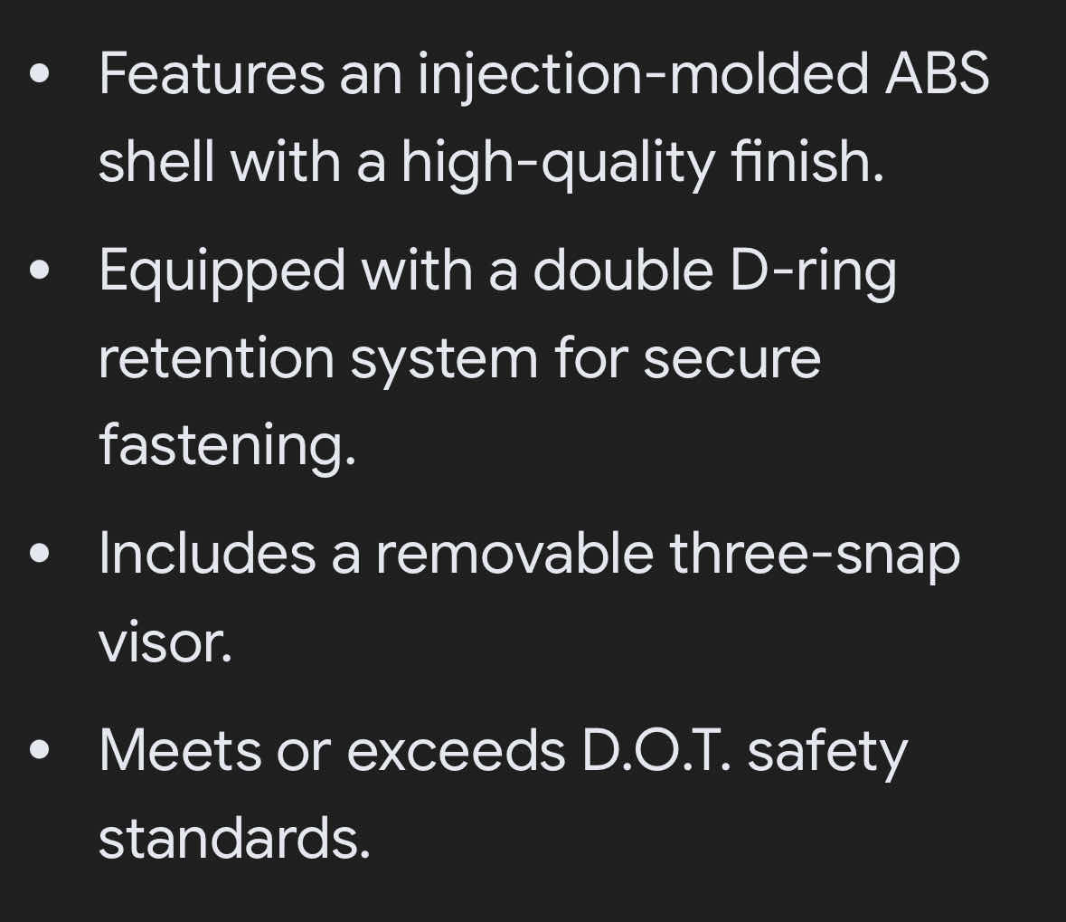 Photo 1 of BILT FALCON MOTORCYCLE 1/2 HELMET W STORAGE BAG, SIZE MEDIUM MATTE BLACK