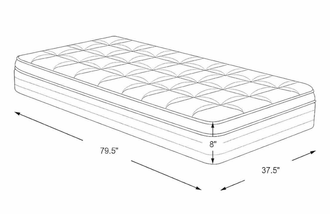 Photo 1 of TEMPUR-PEDIC ERGO EXTEND SMART XI TWIN BED ADJUSTABLE BASE & TEMPUR-PEDIC PRO ADAPT FIRM CONTOUR TECH MATTRESS W REMOTE (READ NOTES)