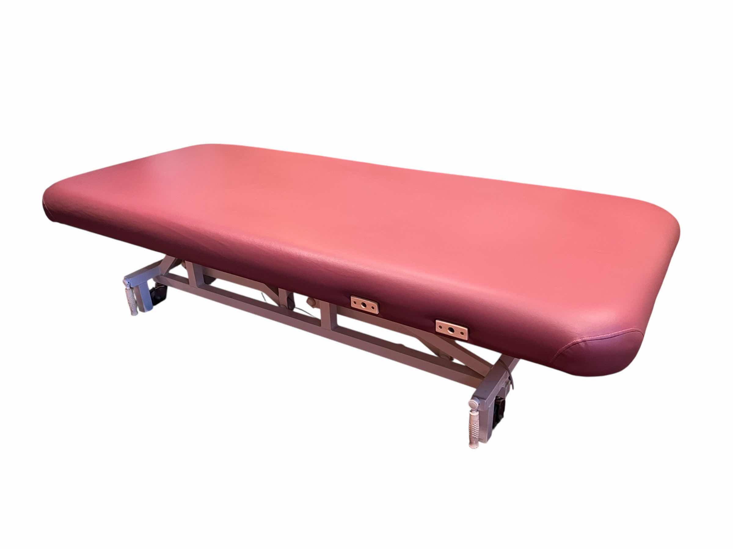 Photo 1 of CUSTOM CRAFT WORKS COMFORT LIFT ELECTRIC MASSAGE BED W FOOT PEDAL &  ATTACHMENTS (8) 34” X 79” H20”-37”
