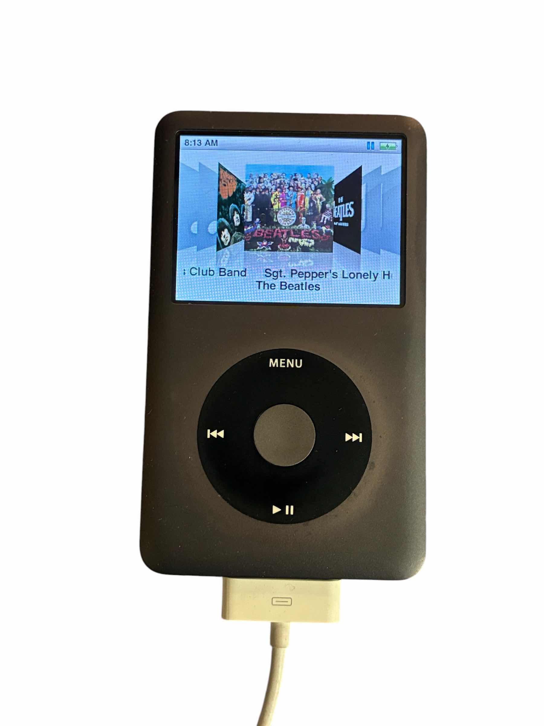 Photo 1 of APPLE IPOD CLASSIC 160 GB BLACK A1238 W ORIGINAL BOX & ACCESSORIES (READ NOTES)