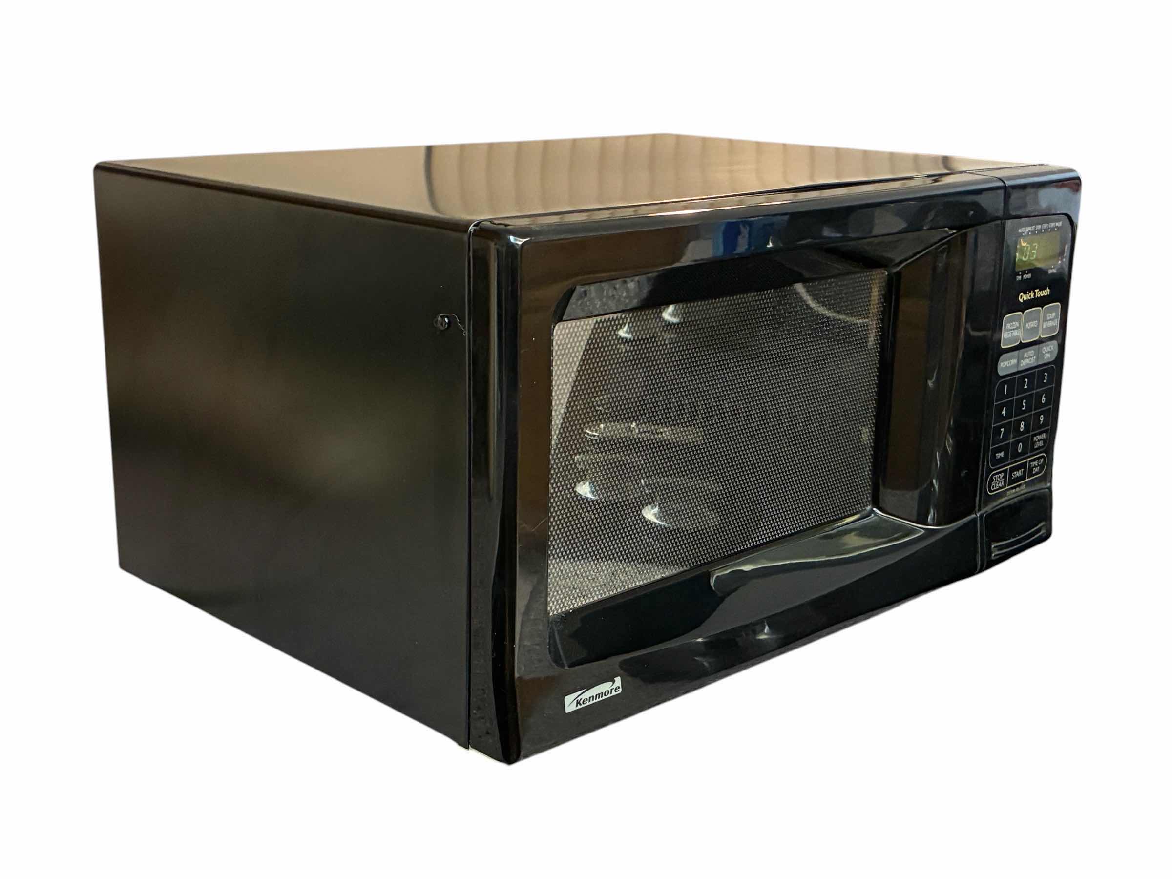 Photo 1 of KENMORE BLACK MICROWAVE NO.565.66100691