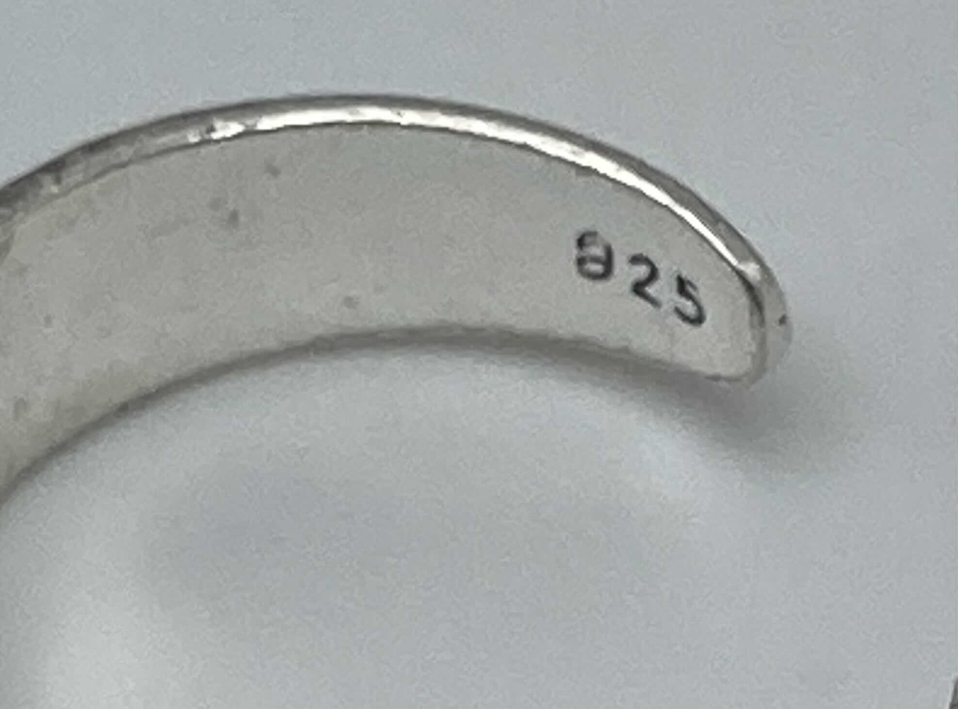 Photo 1 of 81STGENERATION SUN MOON & STAR ENGRAVED STERLING SILVER ADJUSTABLE TOE RING 1.7G (READ NOTES)
