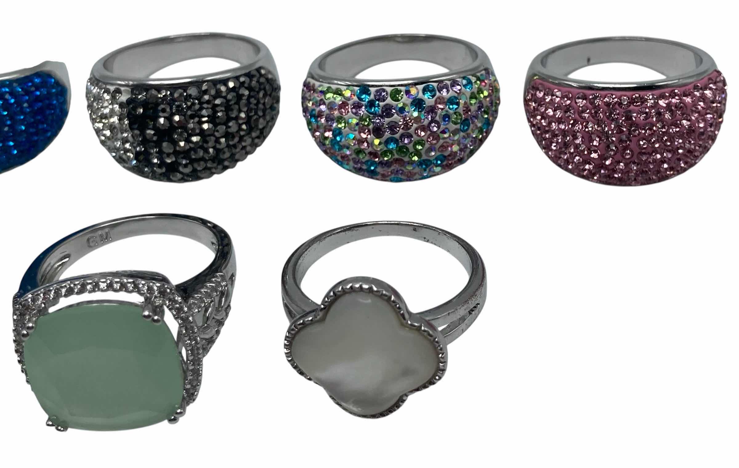 Photo 1 of FASHION RINGS VARIOUS STYLES & SIZES 9-9.25 (10)