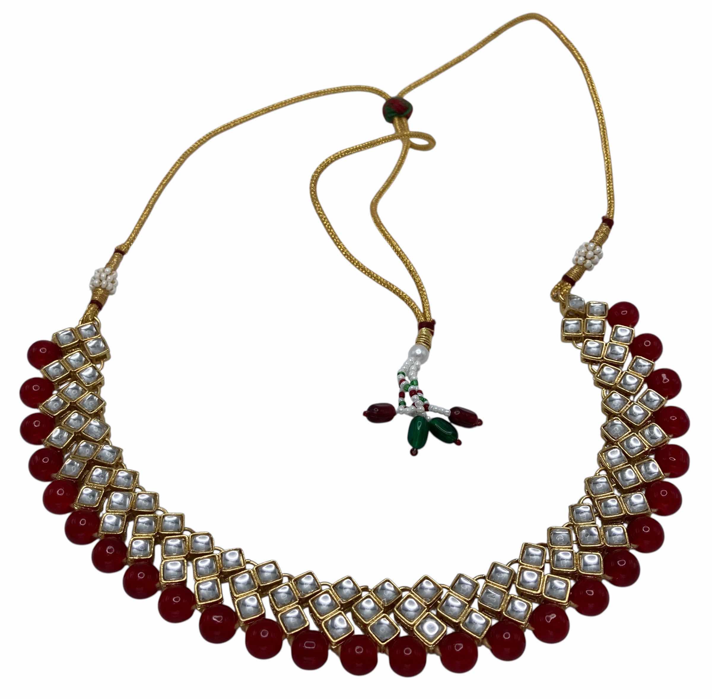 Photo 1 of GOLD FINISH FASHION JEWELRY SET