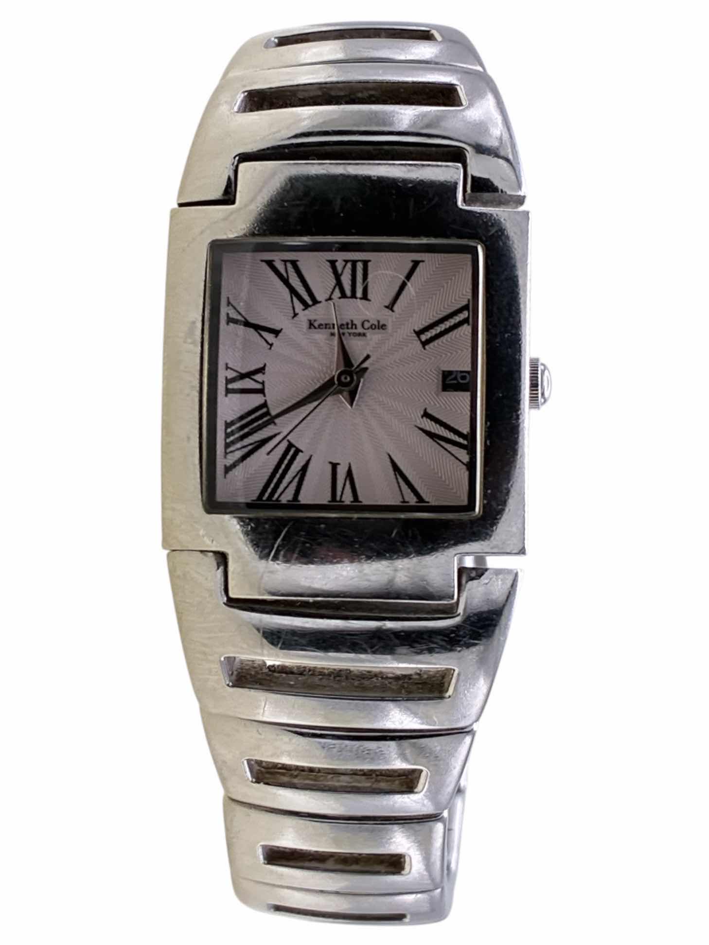 Photo 1 of KENNETH COLE STAINLESS STEEL LADIES WATCH 2.30” DIA $40