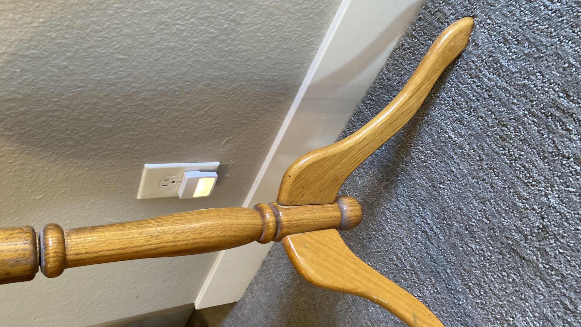 Photo 1 of OAK PLANT STAND 10” x 24”