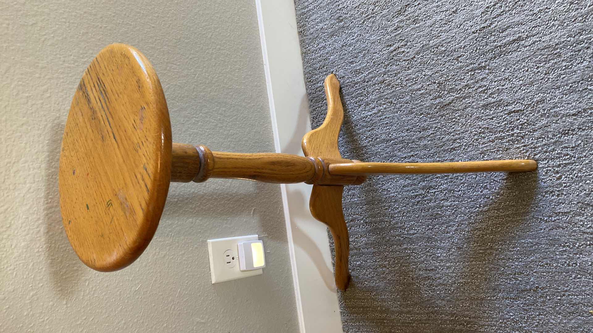 Photo 1 of OAK PLANT STAND 10” x 24”