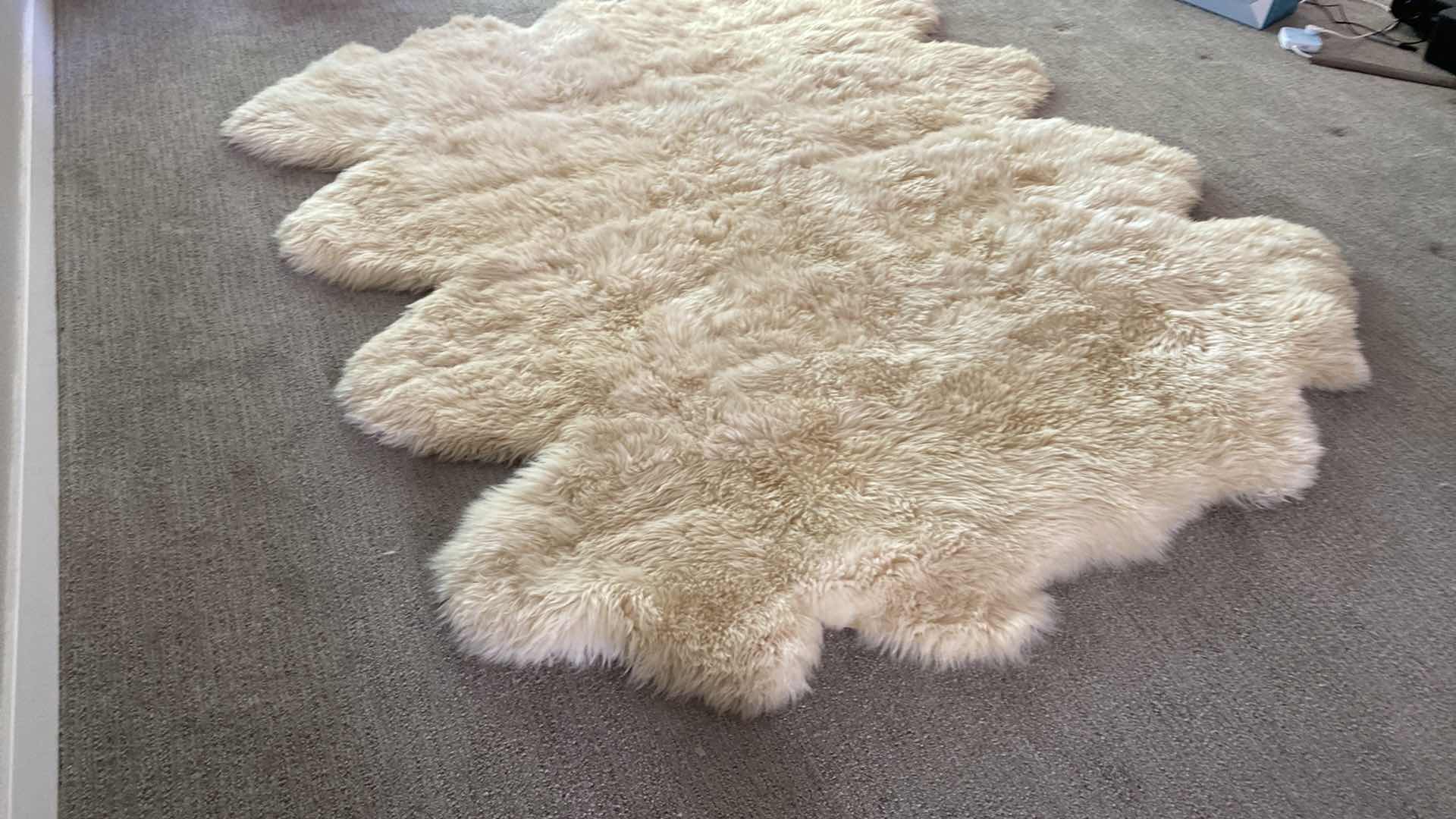 Photo 3 of AUSKIN AUSTRALIAN NEW ZEALAND SHEEPSKIN 86” x 74”