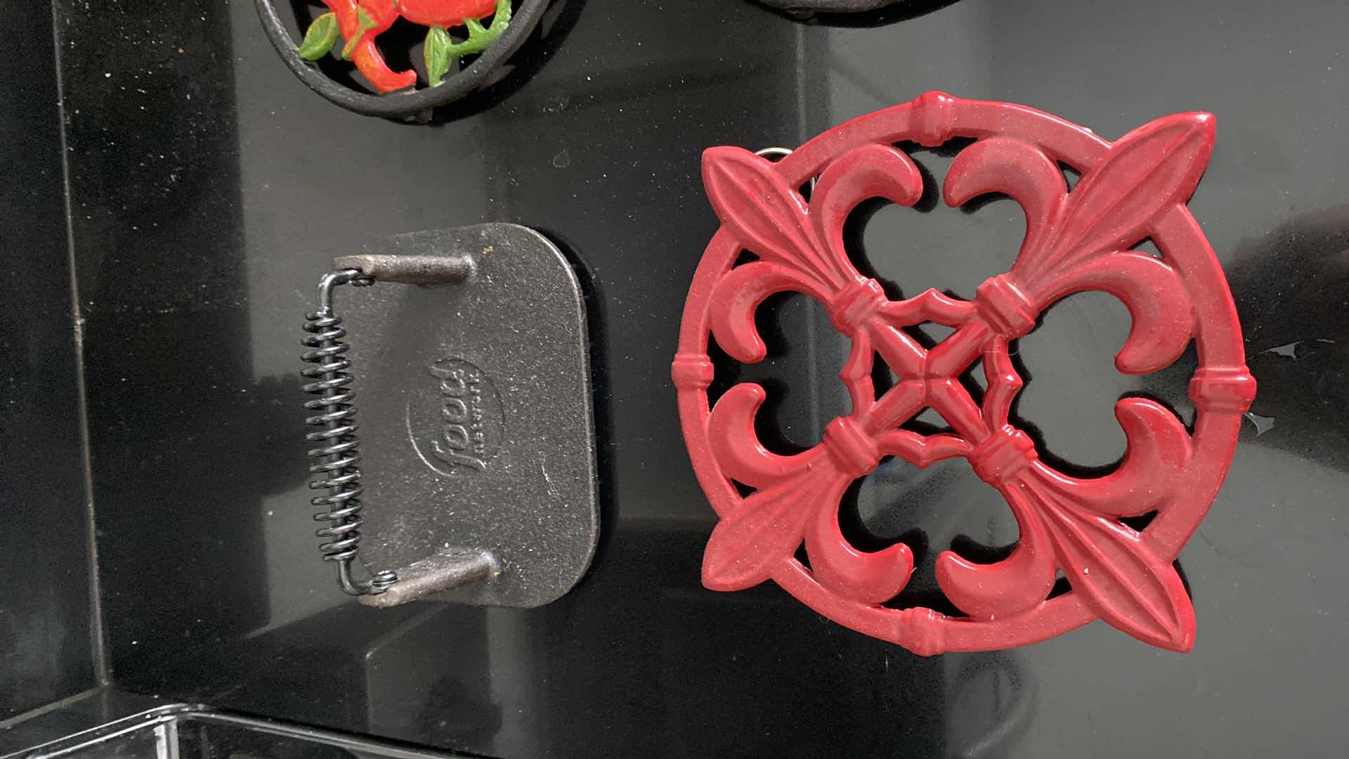 Photo 2 of METAL TRIVETS AND FOOD NETWORK PRESS