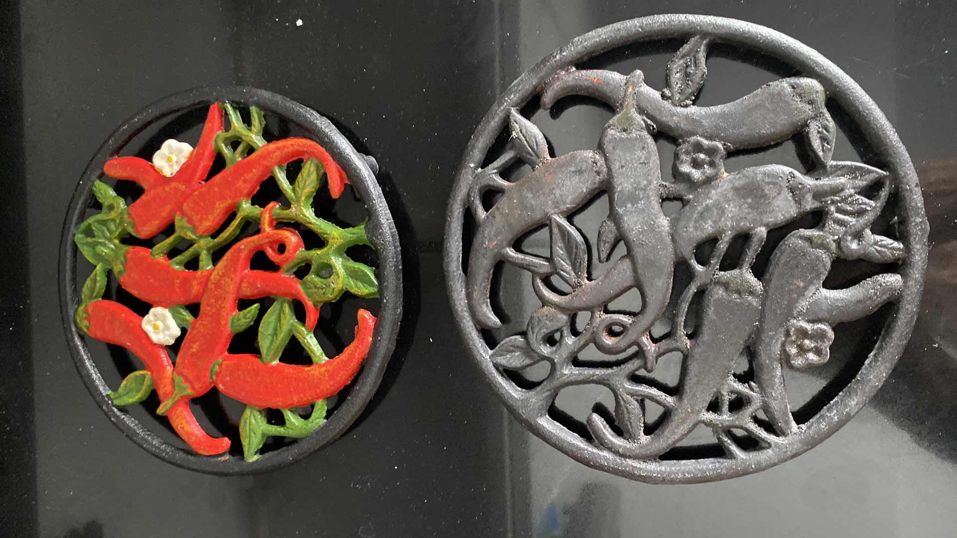 Photo 1 of METAL TRIVETS AND FOOD NETWORK PRESS