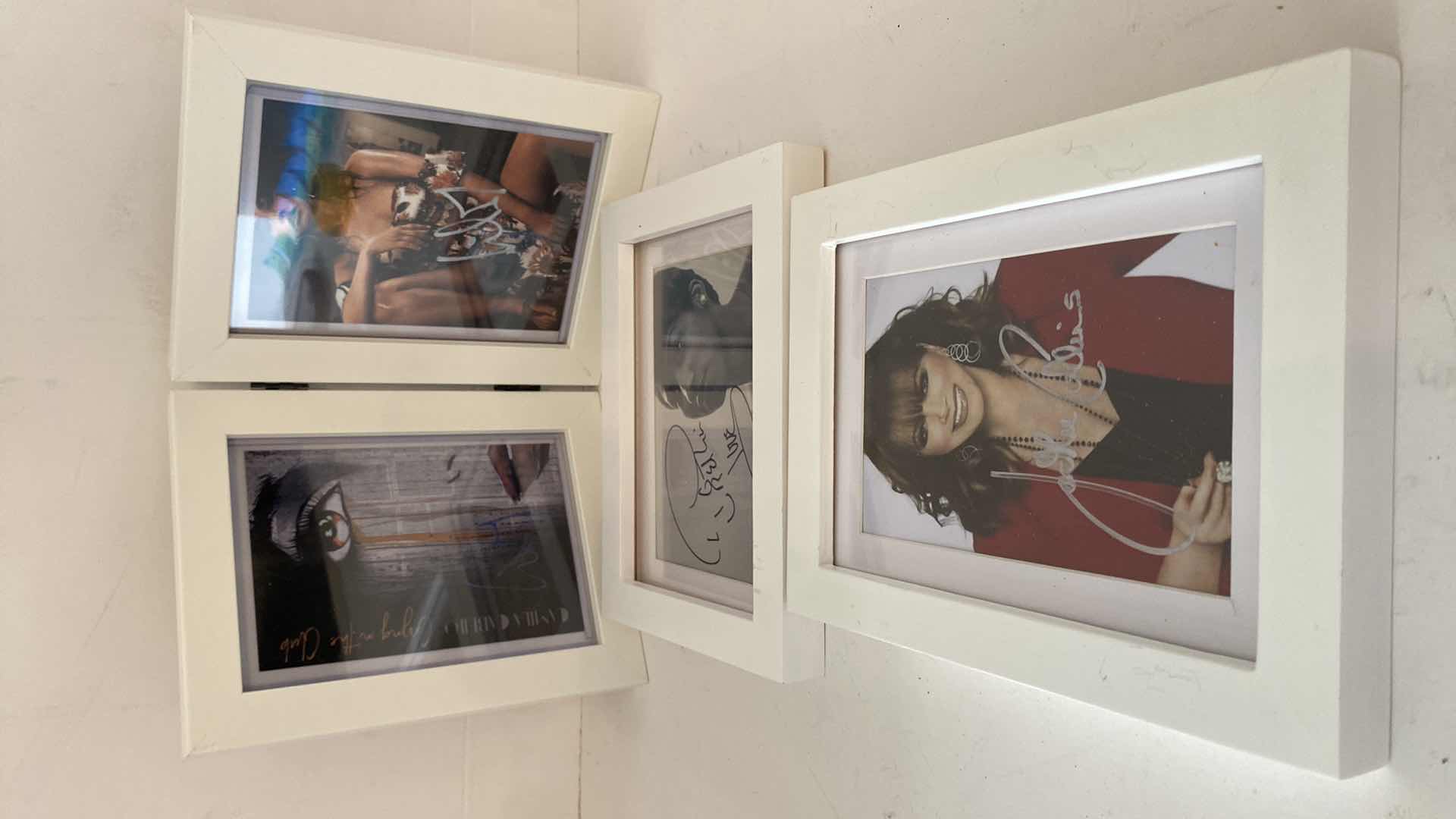 Photo 1 of FRAMED CELEBRITY SIGNED PHOTOS 8” X 6”