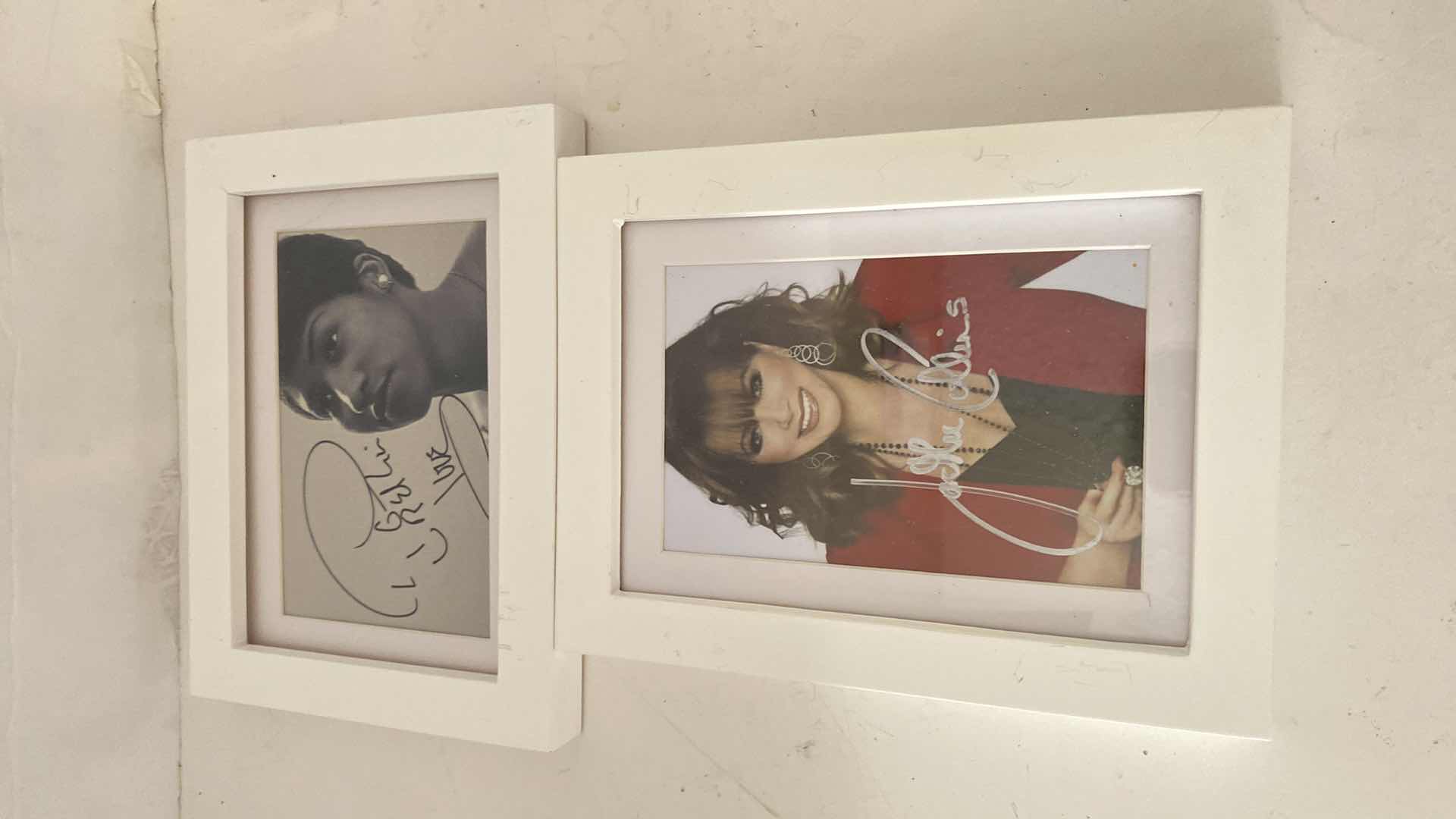 Photo 1 of FRAMED CELEBRITY SIGNED PHOTOS 8” X 6”