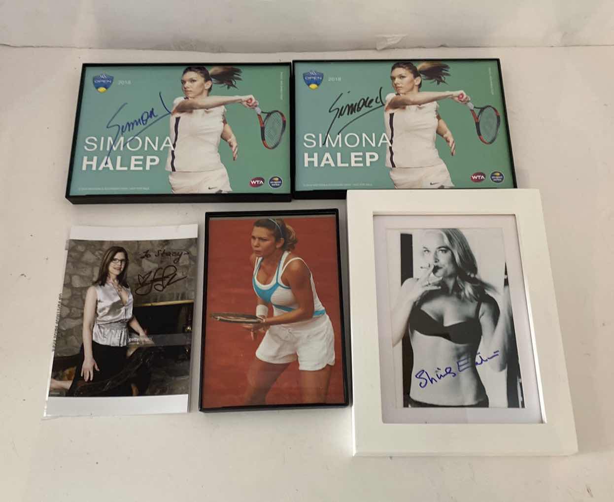 Photo 1 of FRAMED CELEBRITY SIGNED PHOTOS 6” x 8” AND 4” X 6”