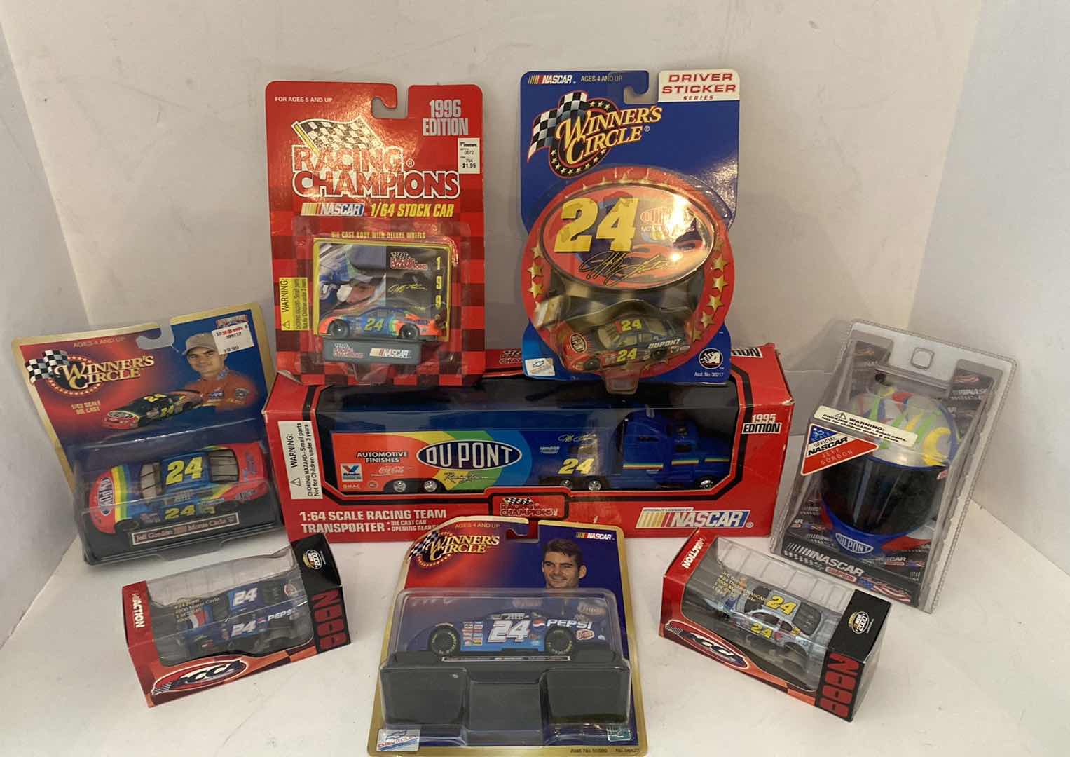 Photo 1 of TOYS - JEFF GORDON RACING ASSORTMENT COLLECTIBLES