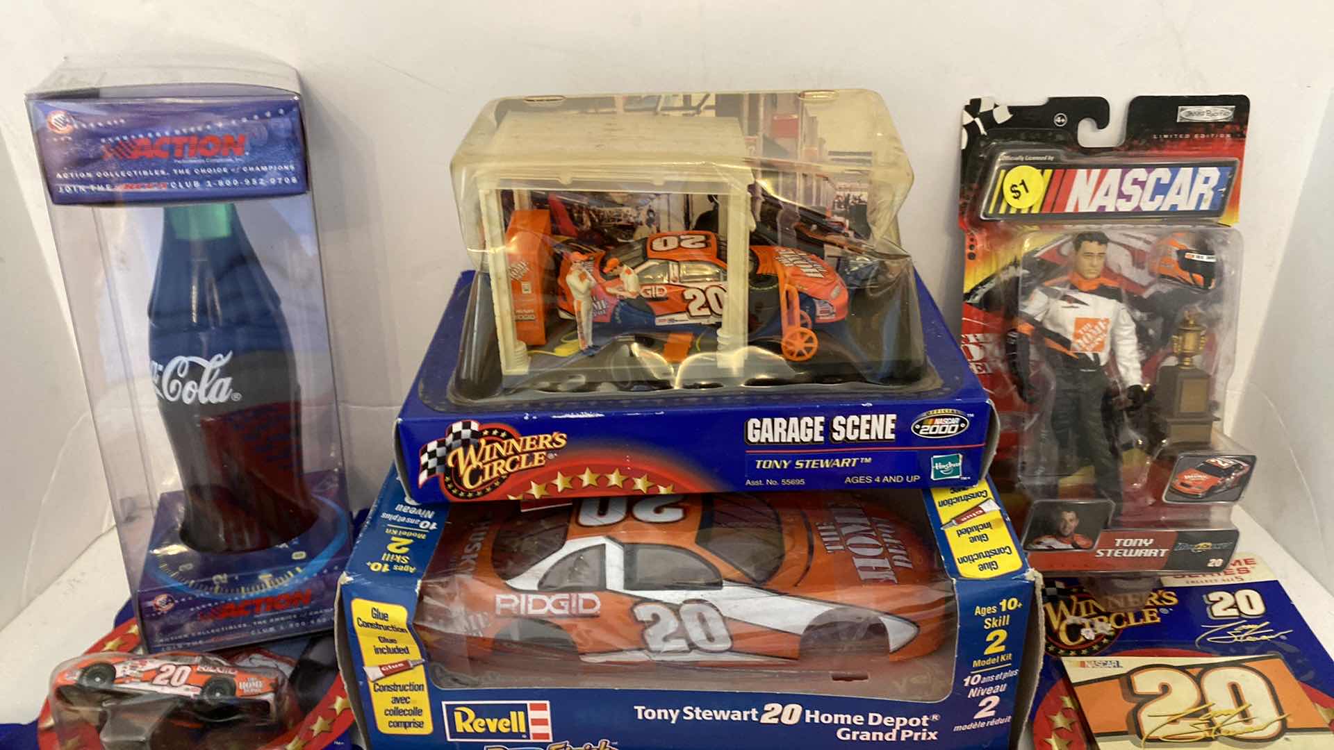 Photo 1 of TOYS - TONY STEWART RACING ASSORTMENT COLLECTIBLES