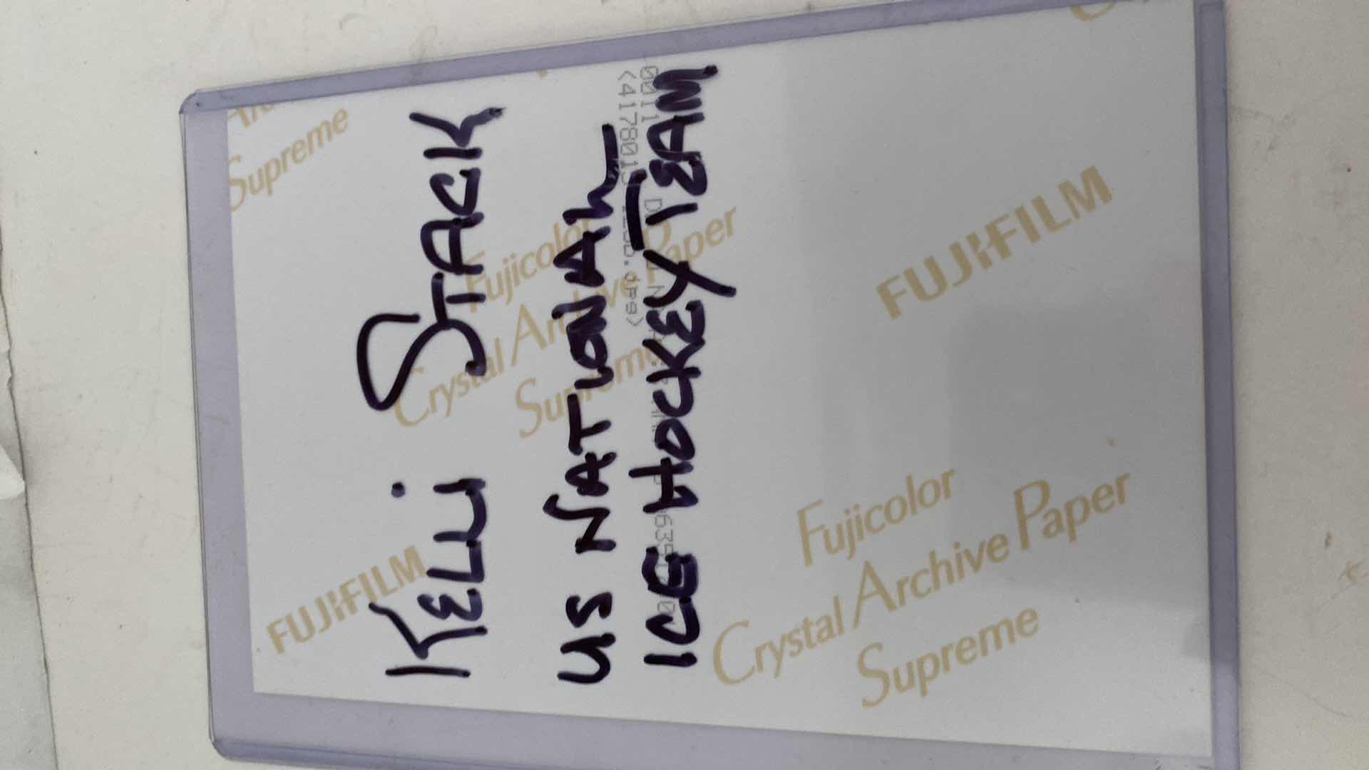 Photo 1 of SPORTS CELEBRITIES SIGNED PHOTOS 4” X 6”