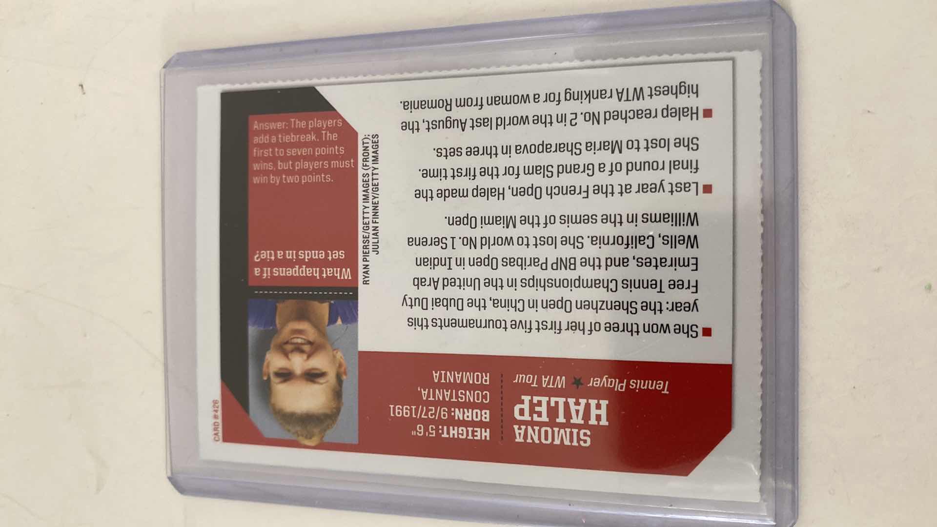 Photo 1 of 3 - TENNIS TRADING CARDS