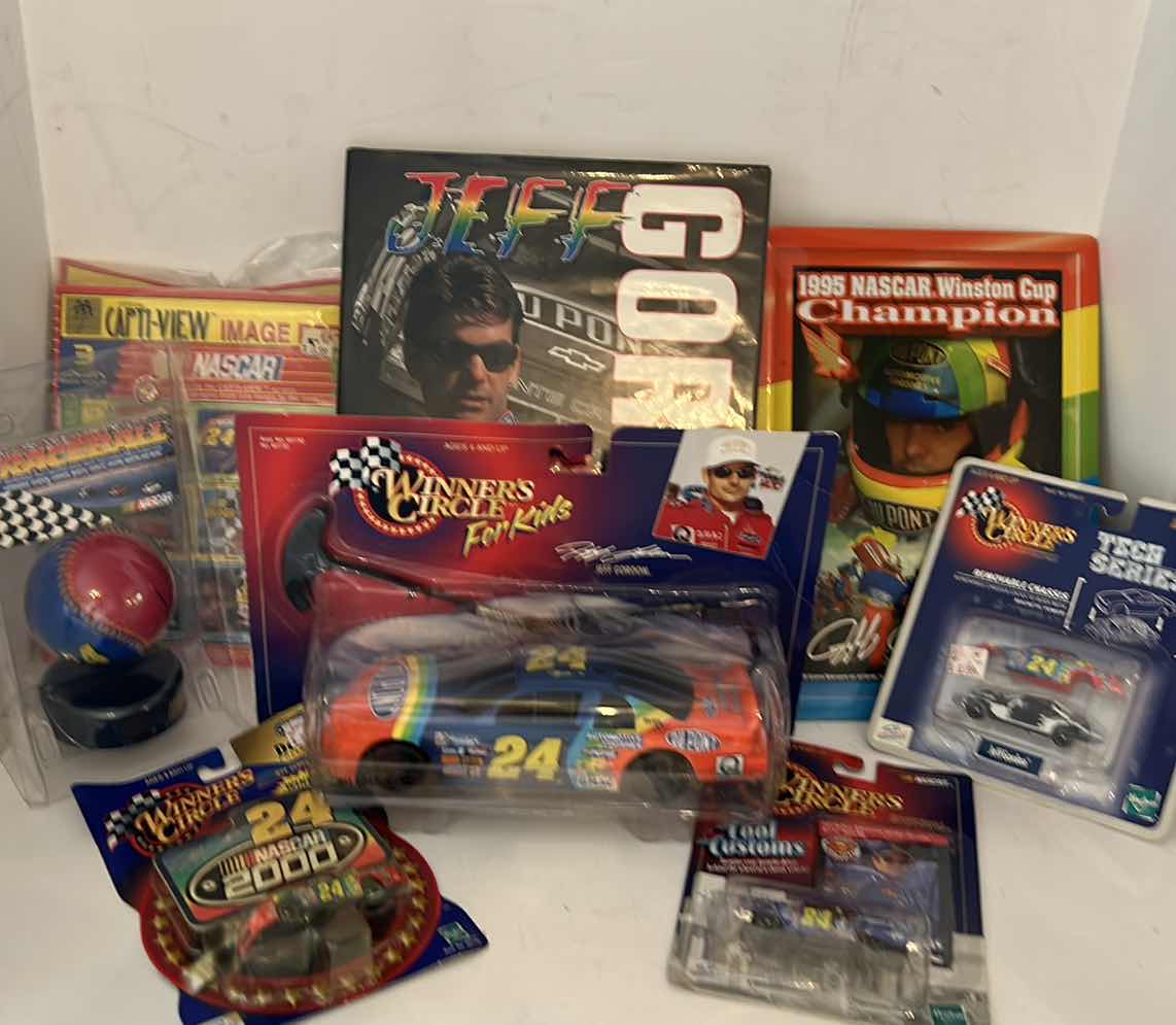 Photo 1 of JEFF GORDON NASCAR RACING COLLECTIBLE TOYS AND MORE