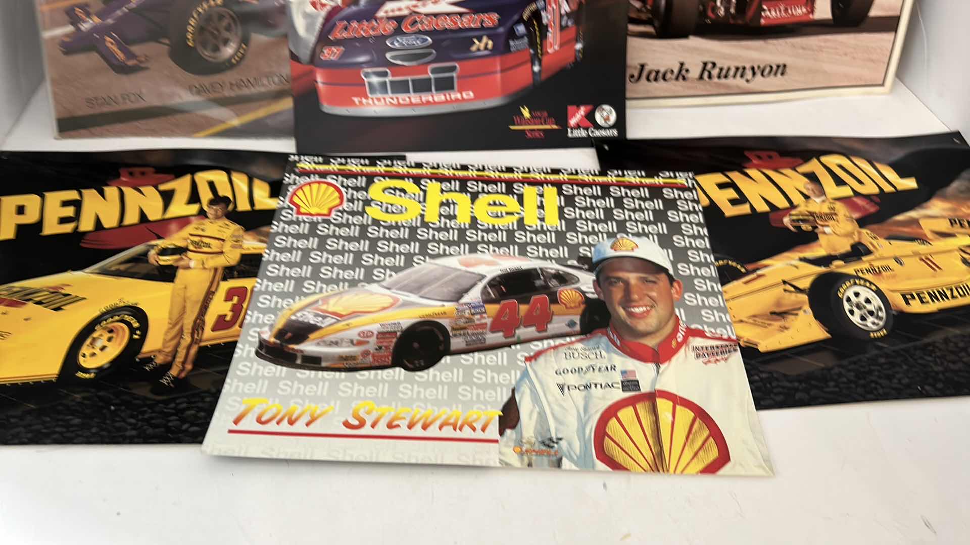 Photo 1 of CAR RACING COLLECTIBLES- PHOTOS , POSTERS, STICKERS AND MORE