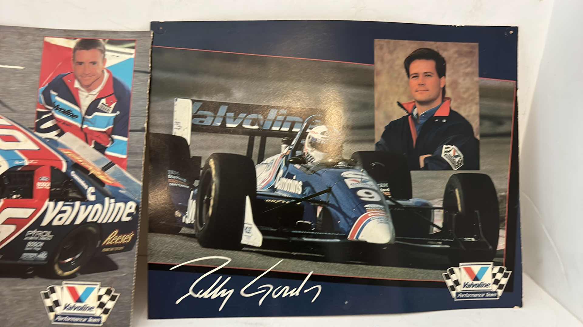 Photo 1 of 3 AUTOGRAPHED CAR RACING PHOTOS