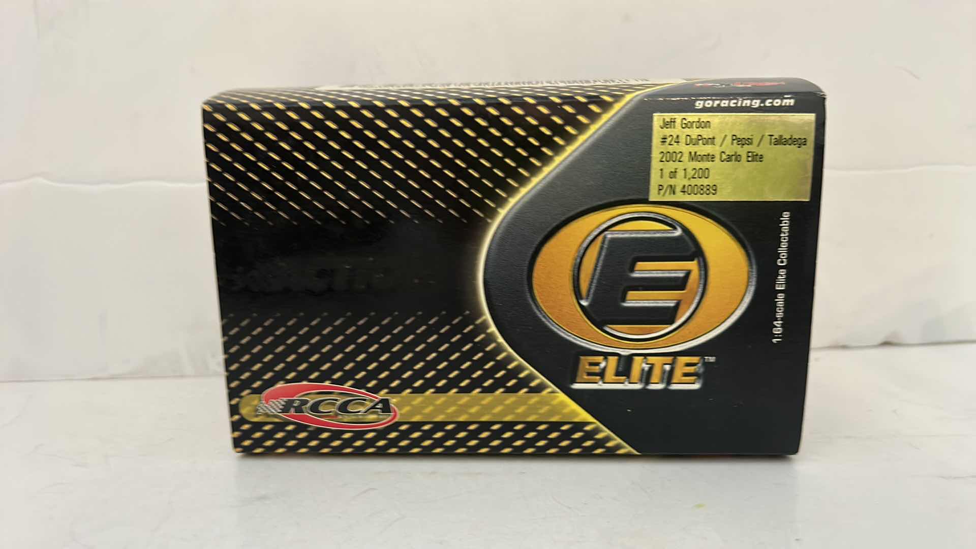 Photo 1 of RCCA ELITE JEFF GORDON 2002 MONTE CARLO ELITE COLLECTIBLE DIECAST CAR