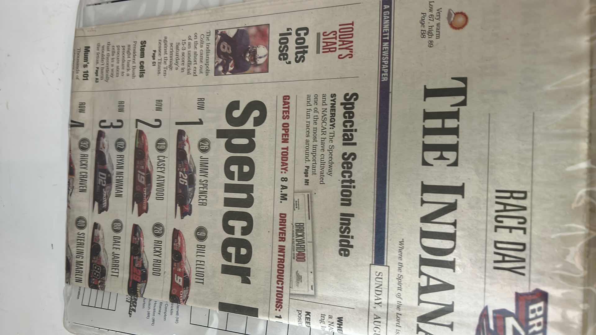 Photo 6 of CAR RACING MEMORABILIA