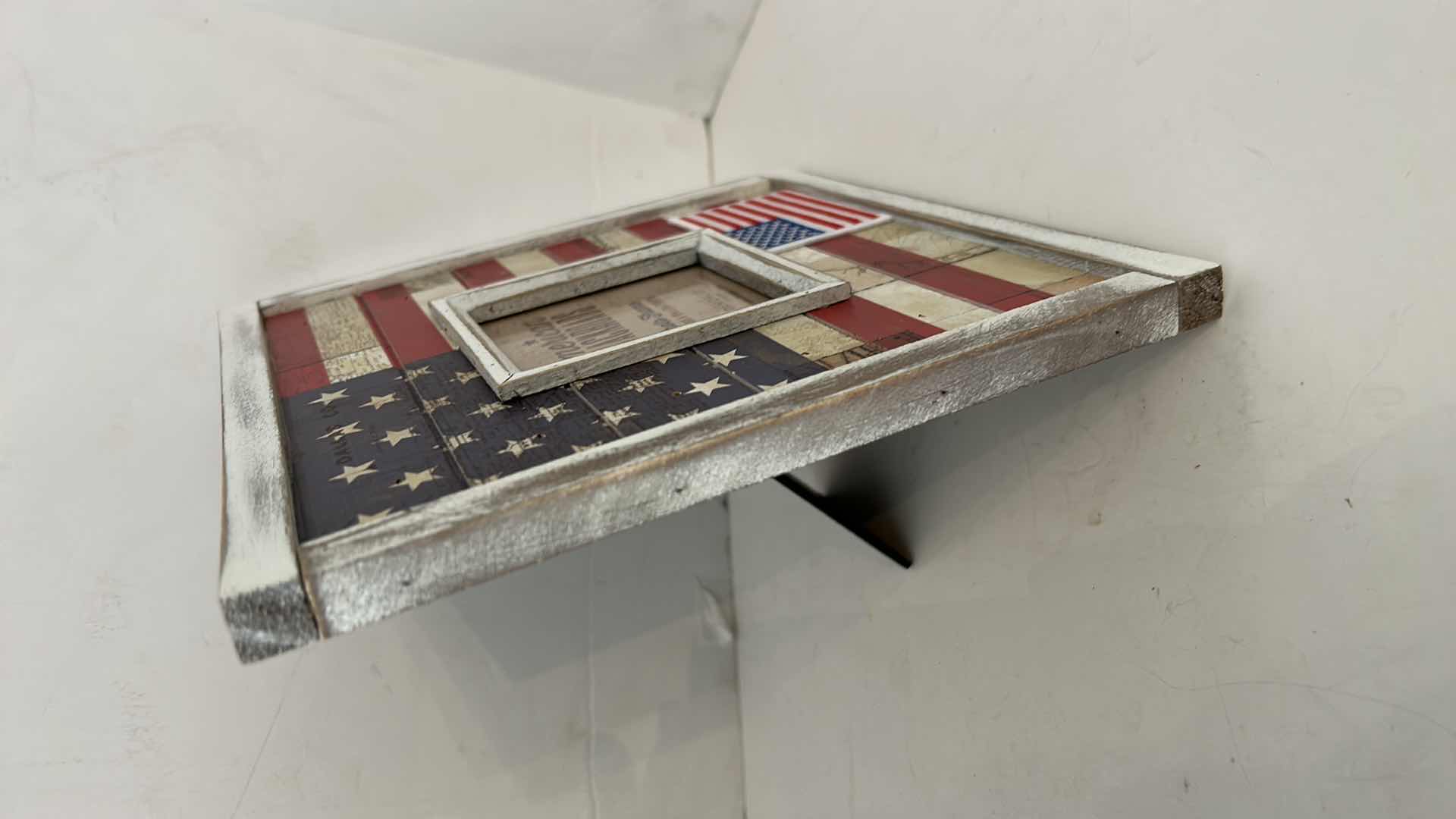 Photo 5 of POLAR BEAR DOOR STOP, BEAR STUFFED ANIMAL AND AMERICAN FLAG PHOTO FRAME