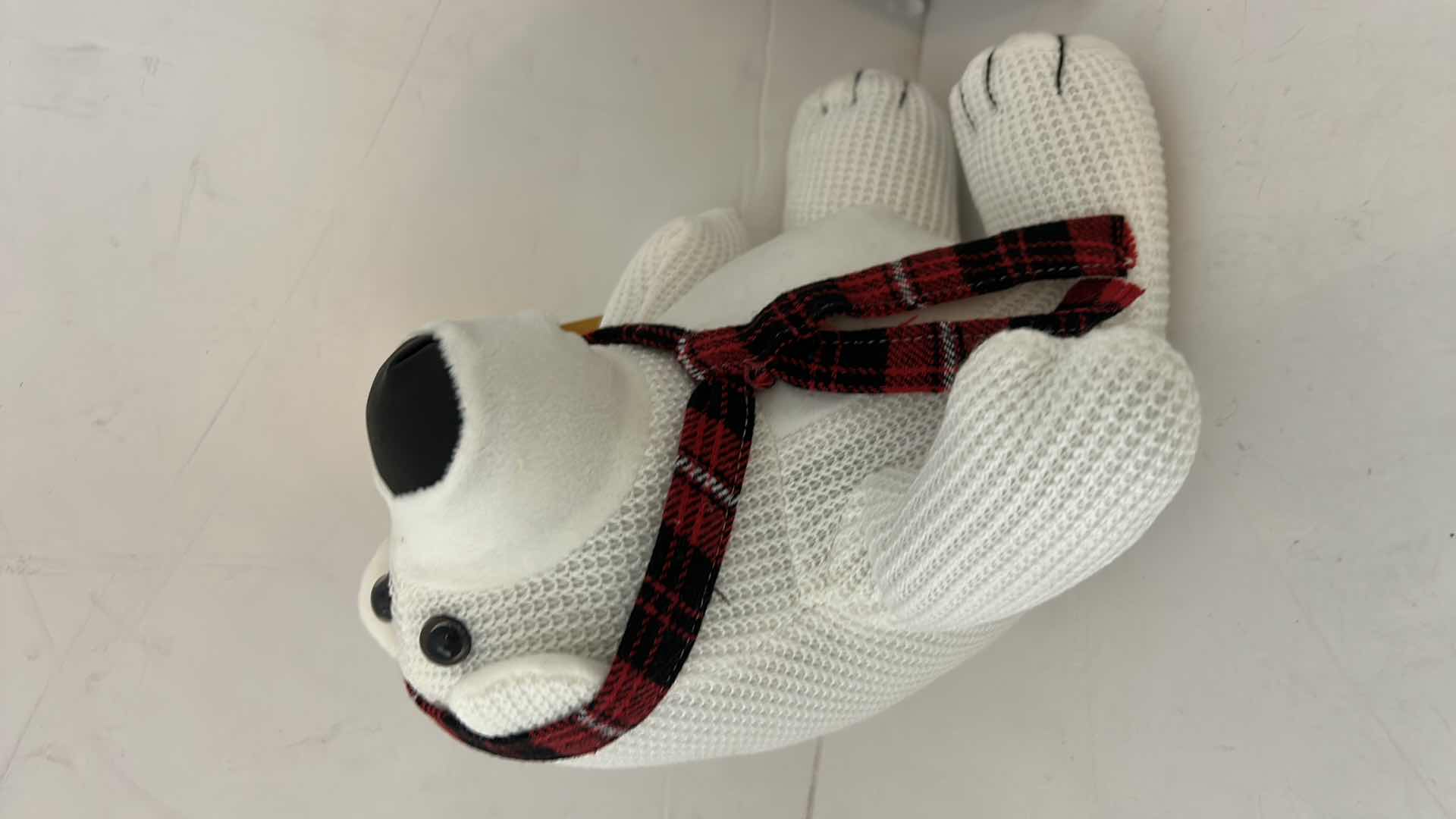 Photo 1 of POLAR BEAR DOOR STOP, BEAR STUFFED ANIMAL AND AMERICAN FLAG PHOTO FRAME