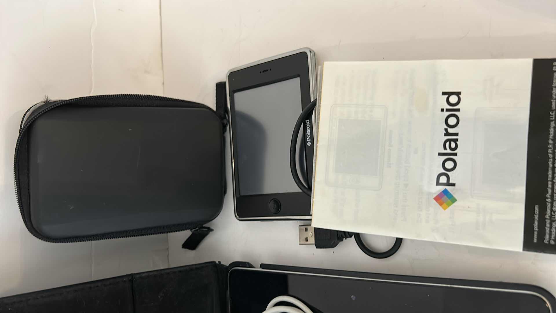Photo 1 of IPAD AND POLAROID WITH CHARGERS AND MANUELS