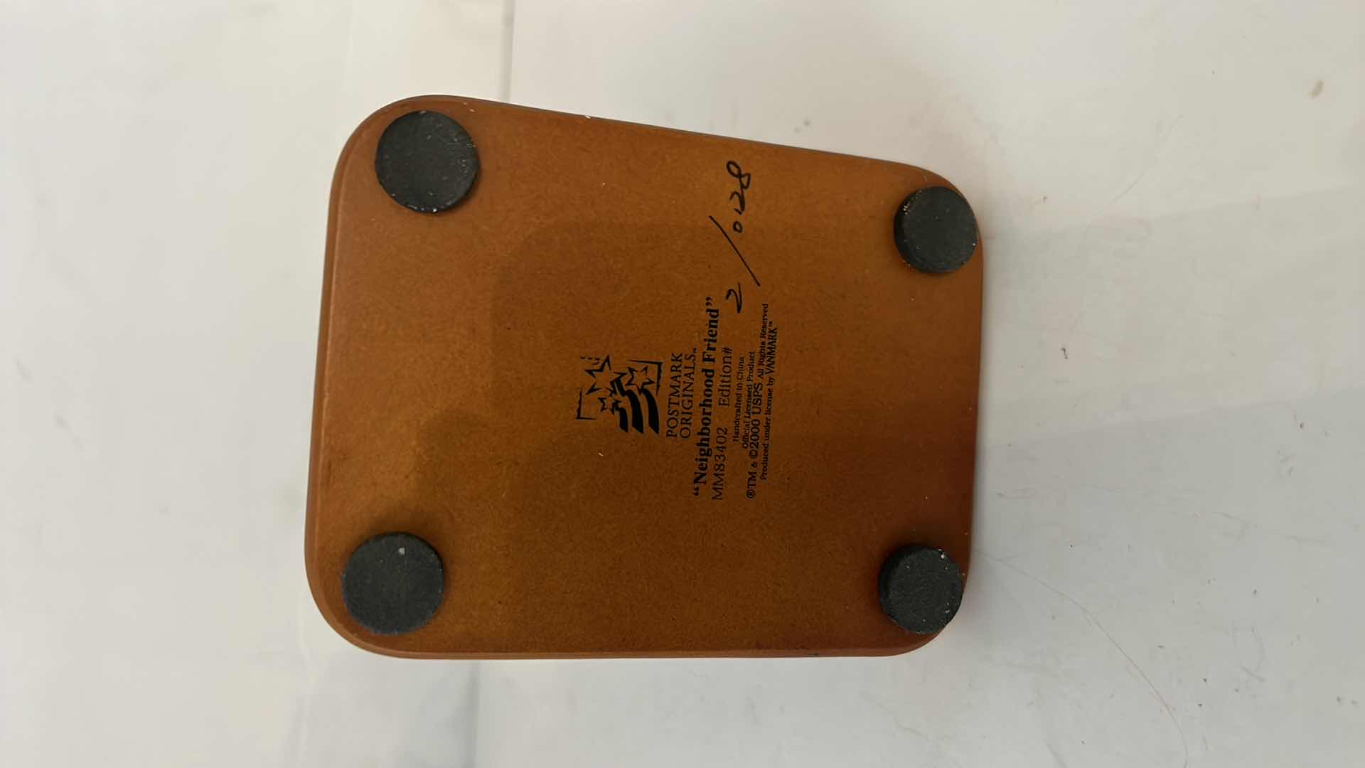 Photo 1 of NUMBERED “NEIGHBORHOOD FRIEND” POSTMAN FIGURINE H10”