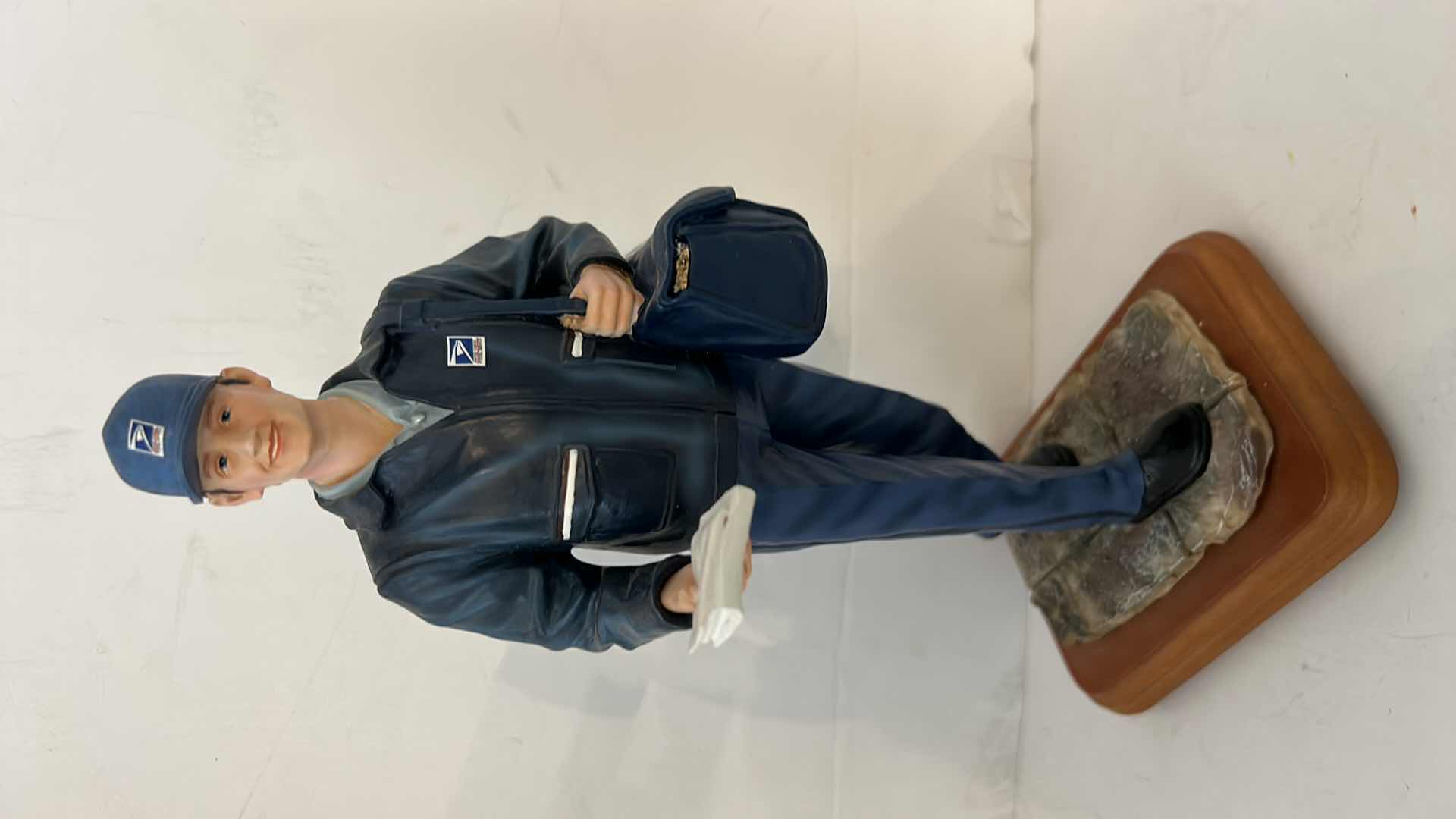 Photo 1 of NUMBERED “NEIGHBORHOOD FRIEND” POSTMAN FIGURINE H10”
