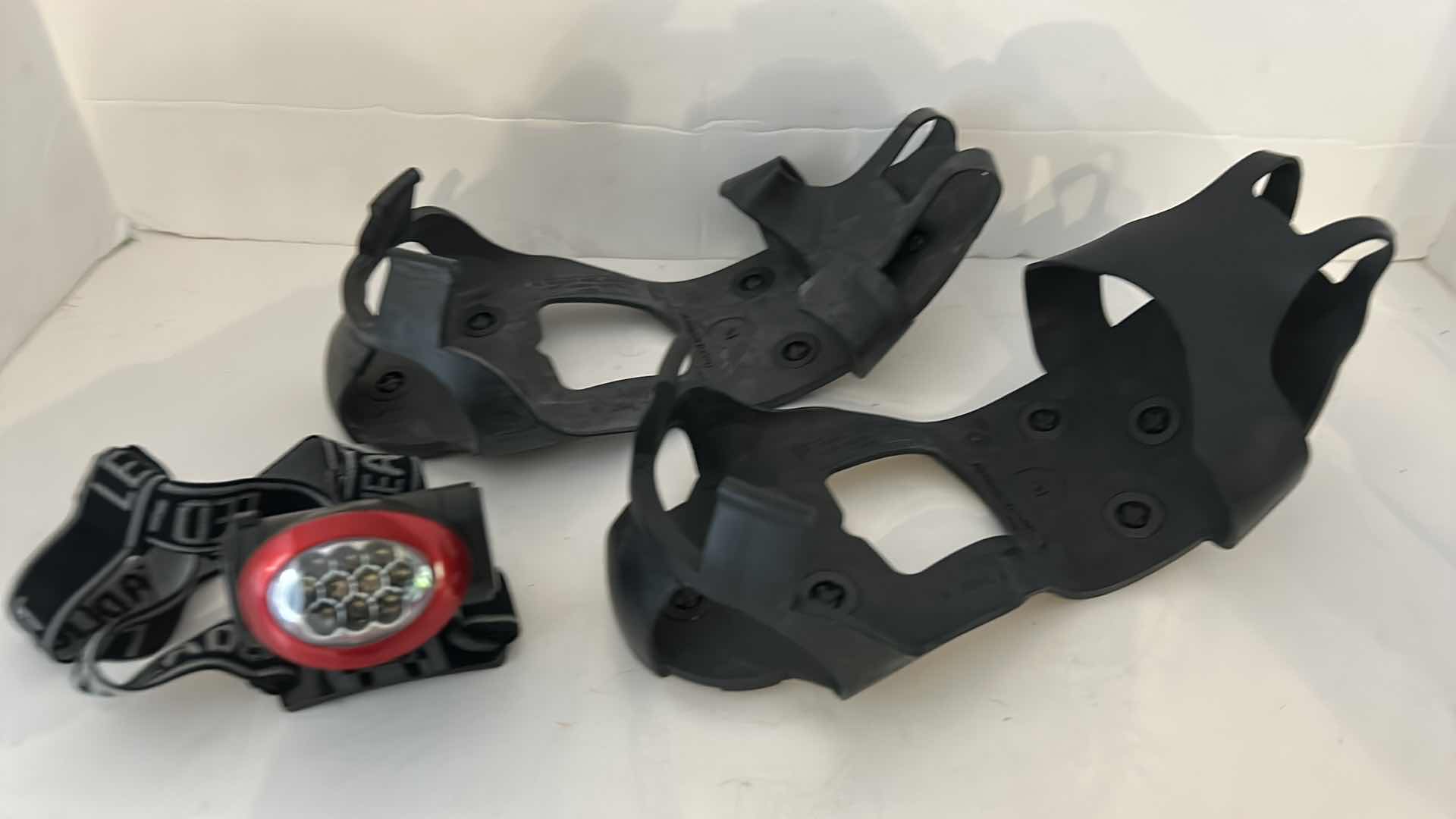 Photo 1 of SLIP ON BOOTIES AND HEADLAMPS